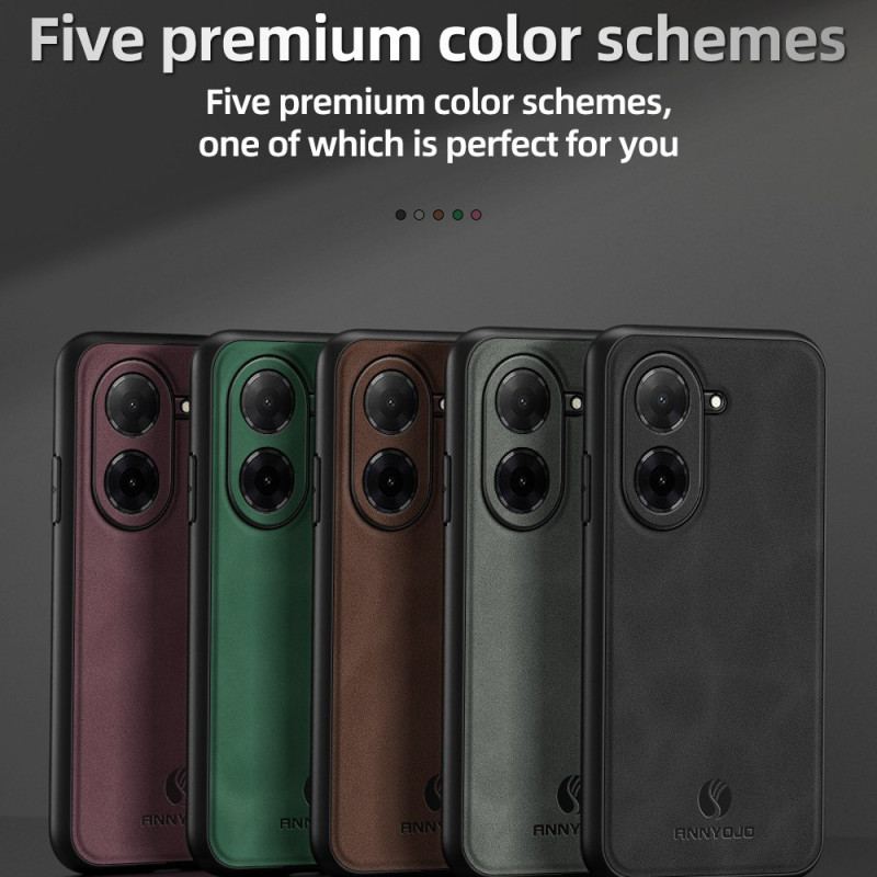 Coque Poco C71 Effet Cuir