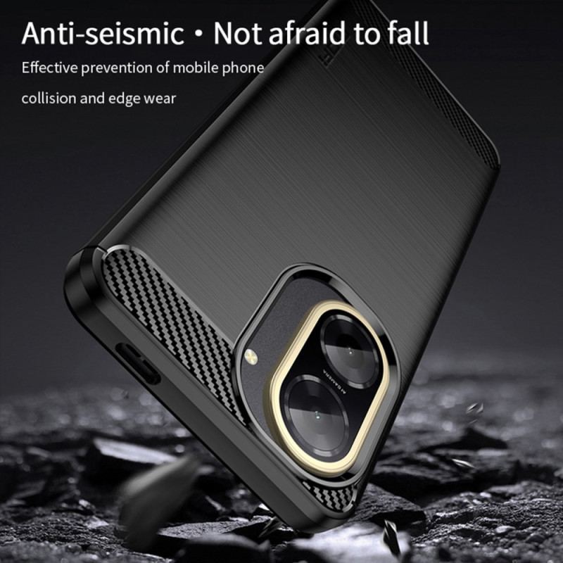 Coque Poco C71 Fibre Carbone Brossée