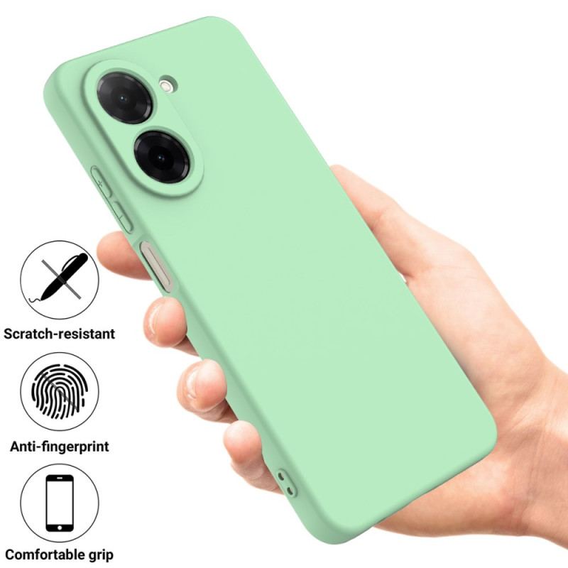 Coque Poco C71 Silicone Liquide à Lanière