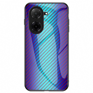 Coque Poco C71 Verre Trempé Fibre Carbone
