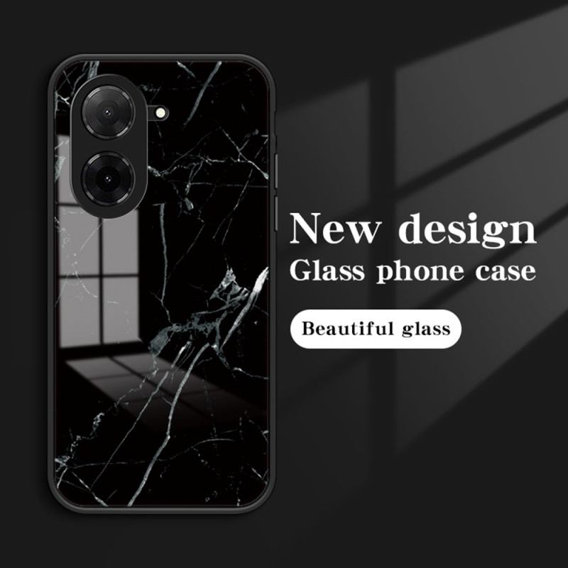 Coque Poco C71 Verre Trempé Marbre