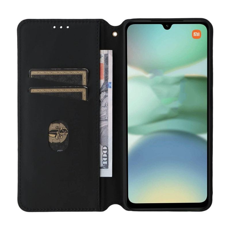 Flip Cover Poco C71 Cubes 3D