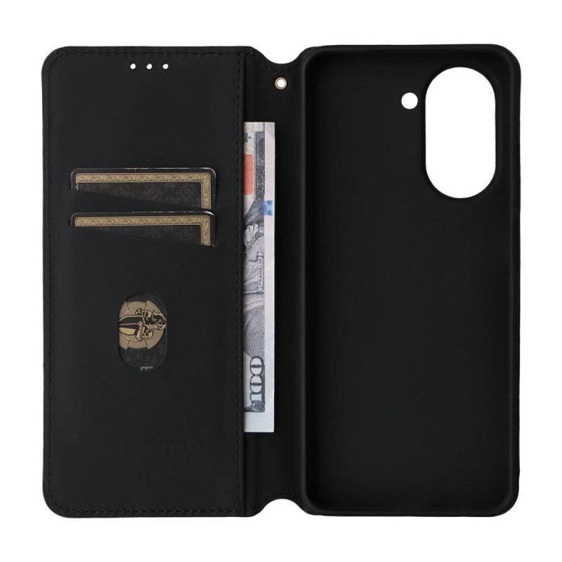 Flip Cover Poco C71 Cubes 3D