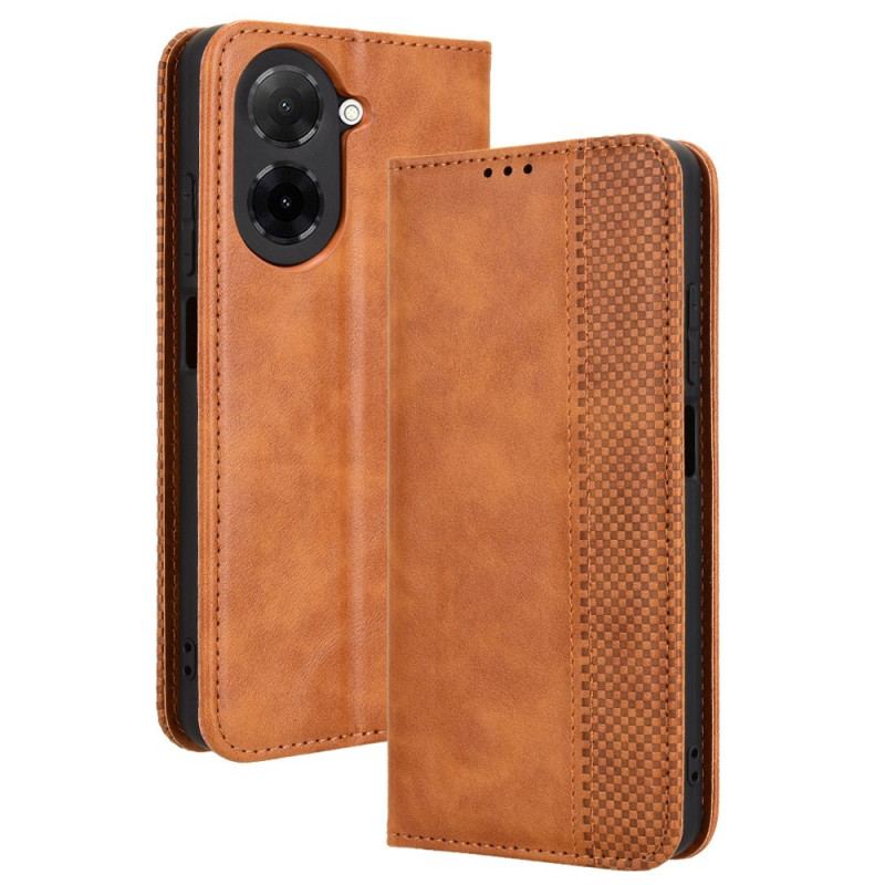 Flip Cover Poco C71 Frise Vintage