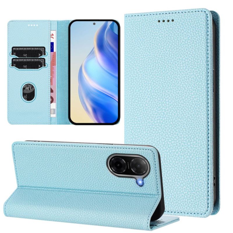 Flip Cover Poco C71 Simili Cuir Tanné