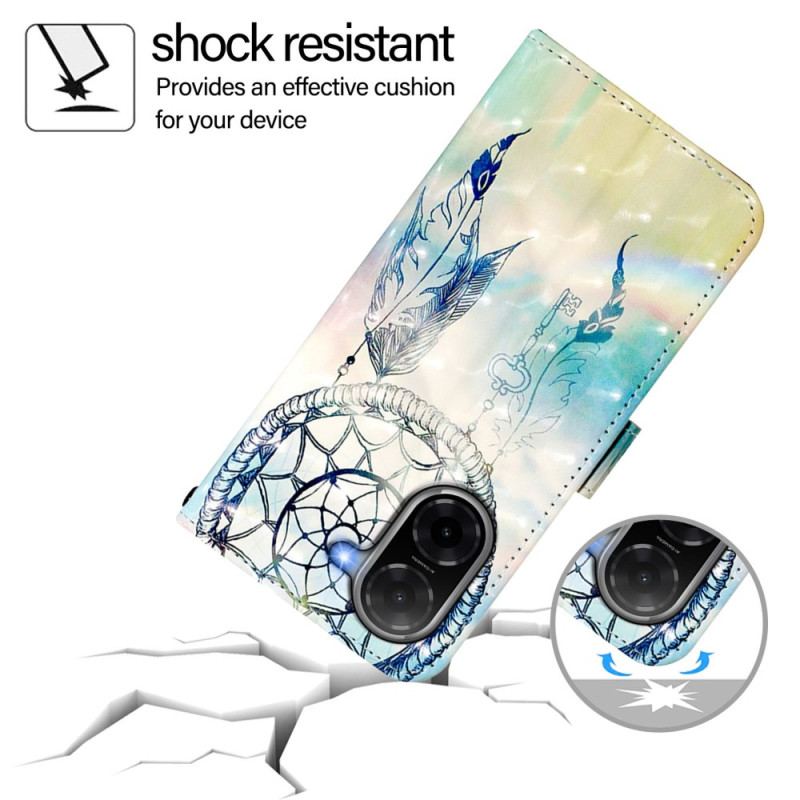 Housse Poco C71 Attrape-Rêves Aquarelle