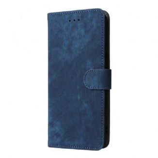 Housse Poco C71 Effet Daim Protection RFID à Lanière