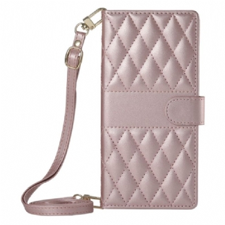 Housse Poco C71 Matelassée avec Lanière et Bandoulière