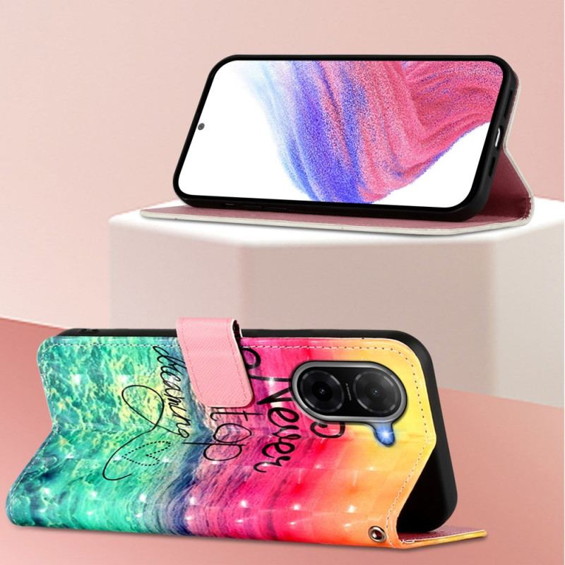 Housse Poco C71 Never Stop Dreaming