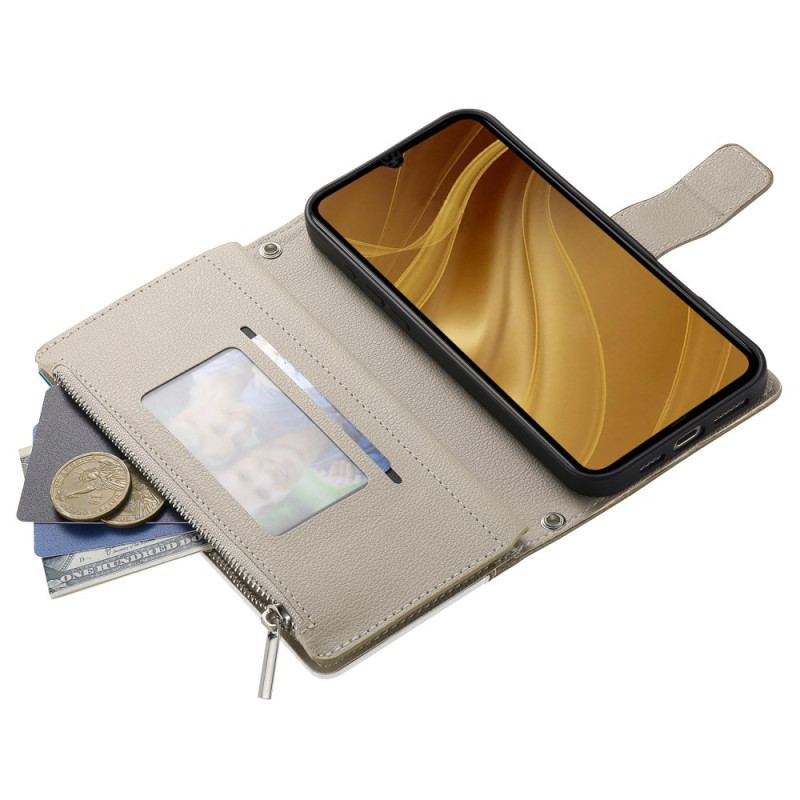 Housse Poco C71 Portefeuille Bicolore