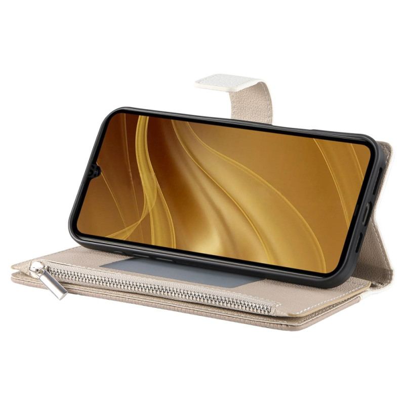 Housse Poco C71 Portefeuille Bicolore