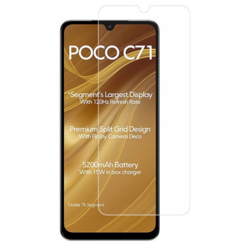 Protection en Verre Trempé pour Poco C71
