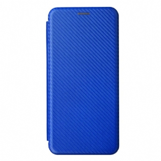 Flip Cover Realme C35 Fibre Carbone à Anneau