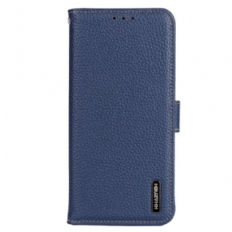 Housse Realme C35 Cuir Litchi KHAZNEH