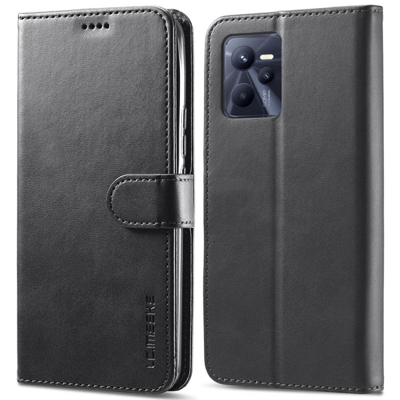 Housse Realme C35 LC.IMEEKE Effet Cuir