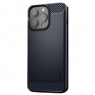 Coque iPhone 14 Pro Fibre Carbone Brossée MOFI