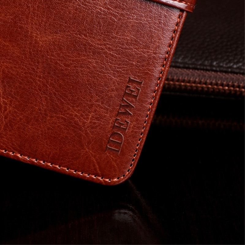 Housse iPhone 14 Pro Simili Cuir IDEWEI