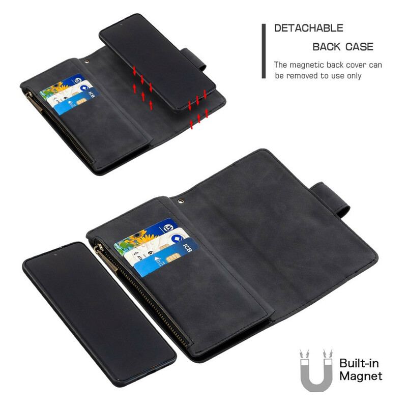 Housse Samsung Galaxy S20 Plus / S20 Plus 5G Coque Détachable Zippée
