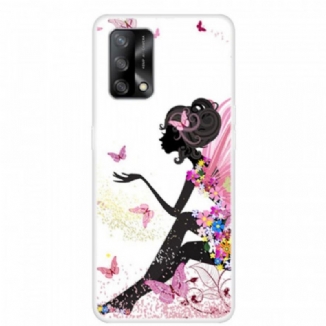 Coque Oppo A74 4G Fée Fleurie