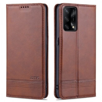 Flip Cover Oppo A74 4G AZNS Simili Cuir