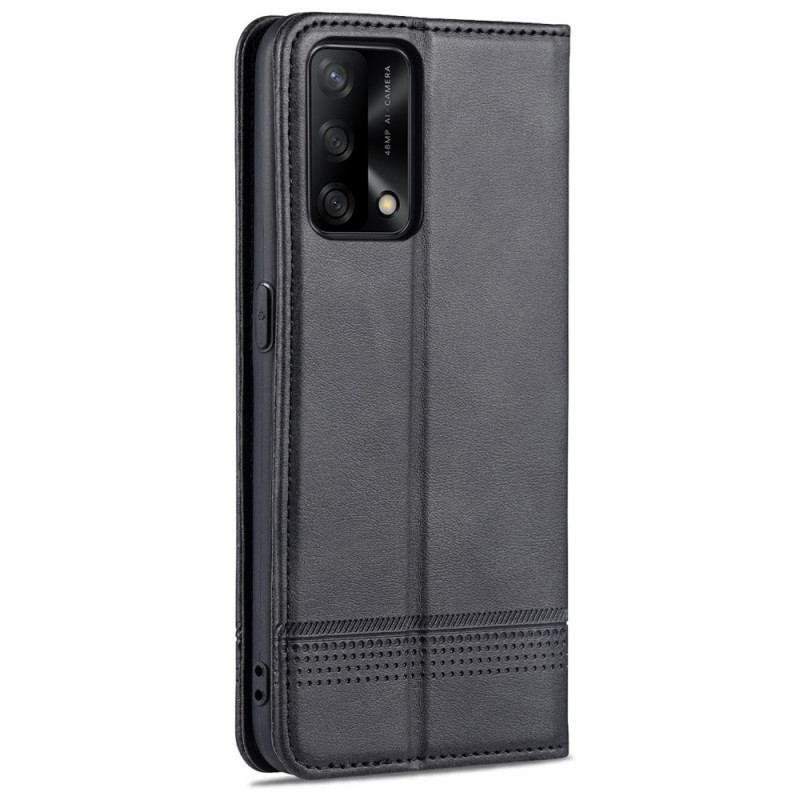 Flip Cover Oppo A74 4G AZNS Simili Cuir
