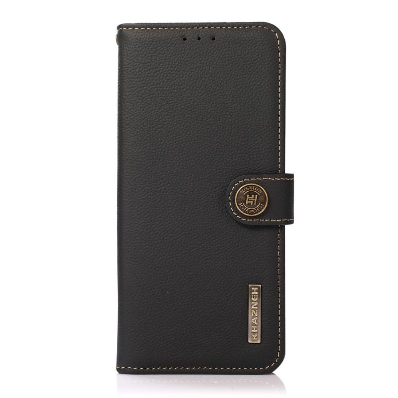 Housse Oppo A74 4G Cuir Véritable KHAZNEH RFID