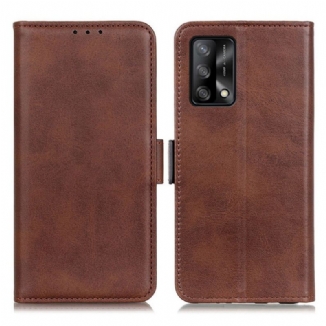 Housse Oppo A74 4G Rabat Double