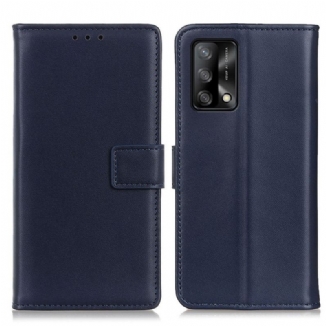 Housse Oppo A74 4G Simili Cuir Simple