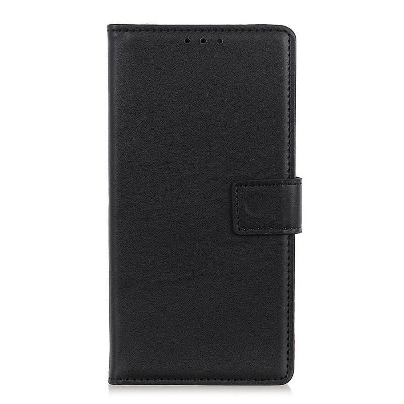 Housse Oppo A74 4G Simili Cuir Simple