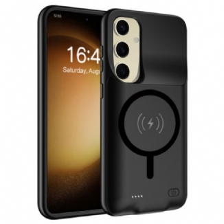 Coque Batterie 10000mAh pour Samsung Galaxy S25 Chargeur Externe avec Fixation Magnétique