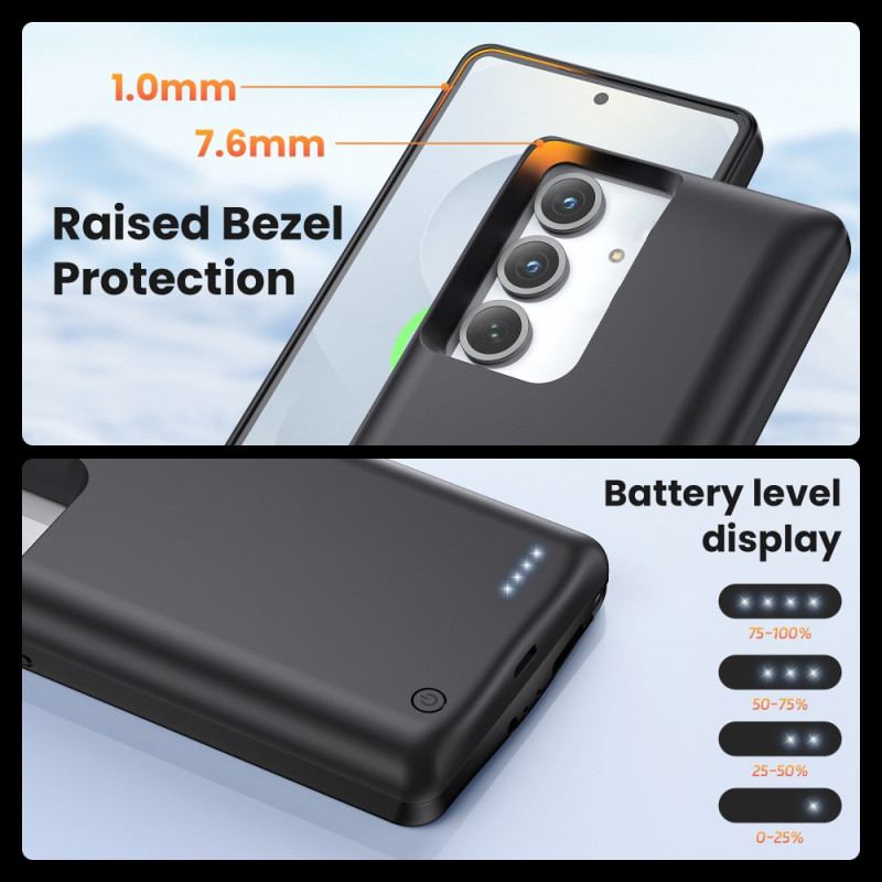 Coque Batterie Externe 10000mAh pour Samsung Galaxy S25 / S24