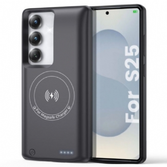 Coque Batterie Externe 10000mAh pour Samsung Galaxy S25 / S24 avec Fixation Magnétique