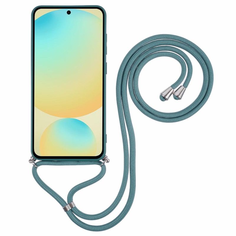 Coque à Cordon Samsung Galaxy S25 5G Silicone Flexible