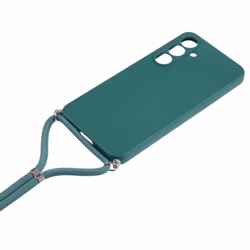 Coque à Cordon Samsung Galaxy S25 5G Silicone Flexible