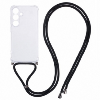 Coque à Cordon Samsung Galaxy S25 5G Transparente