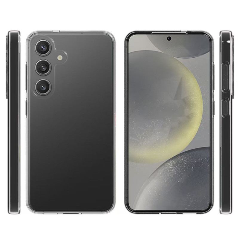 Coque Samsung Galaxy S25 5G Anti-Empreintes Digitales Transparente