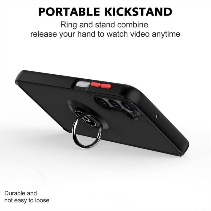 Coque Samsung Galaxy S25 5G Bicolore Anneau-Support