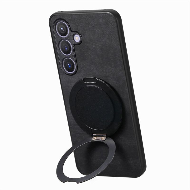 Coque Samsung Galaxy S25 5G Compatible avec MagSafe Effet Daim Vintage