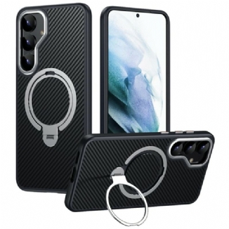 Coque Samsung Galaxy S25 5G Compatible MagSafe avec Support-Anneau