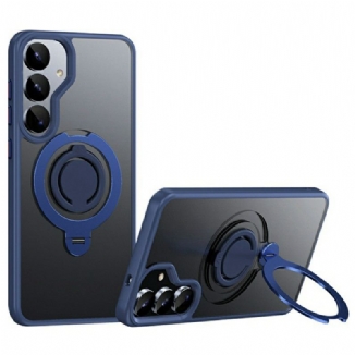 Coque Samsung Galaxy S25 5G Compatible MagSafe avec Support Rotatif à