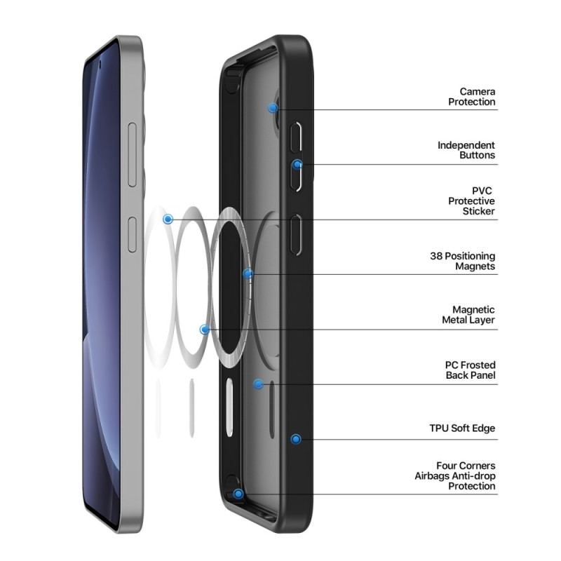 Coque Samsung Galaxy S25 5G Compatible MagSafe Givrée