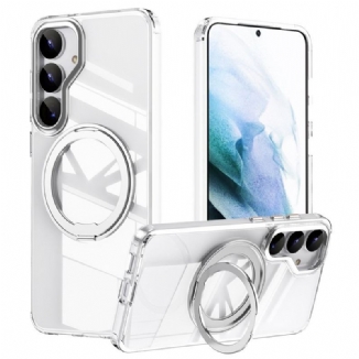Coque Samsung Galaxy S25 5G Compatible MagSafe Sobriété avec Support