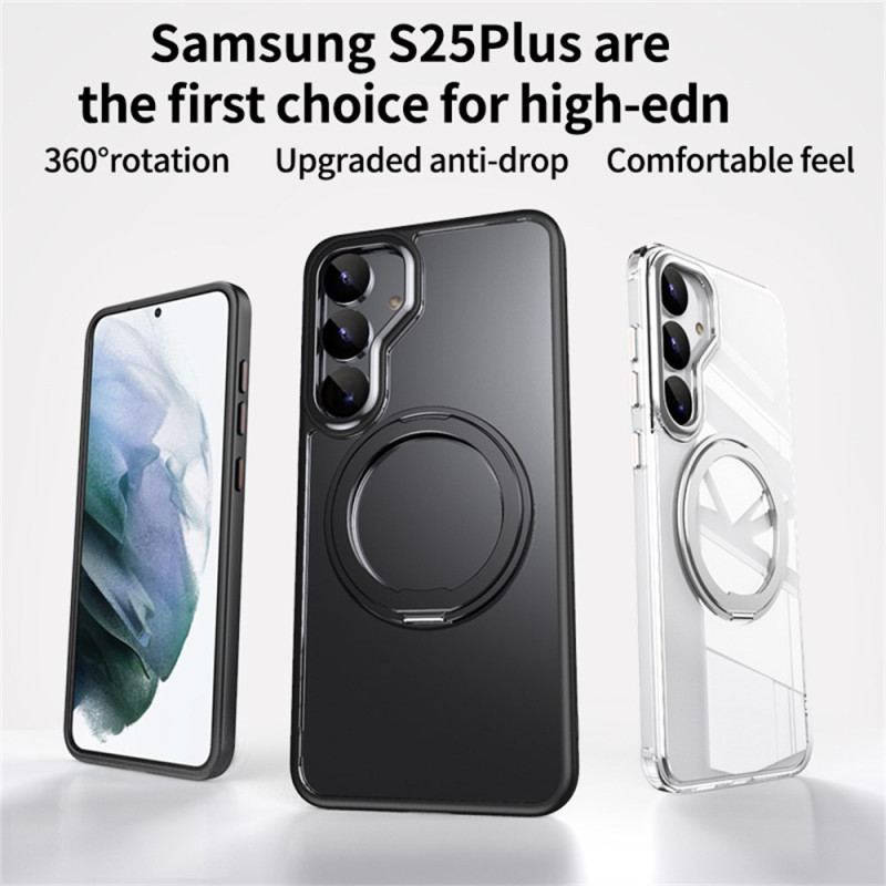 Coque Samsung Galaxy S25 5G Compatible MagSafe Sobriété avec Support