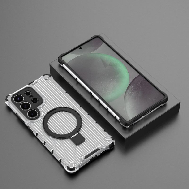 Coque pour Samsung Galaxy S25 5G Compatible MagSafe Translucide