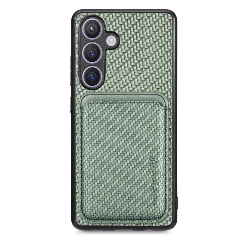 Coque Samsung Galaxy S25 5G Porte-Cartes Magnétique Détachable