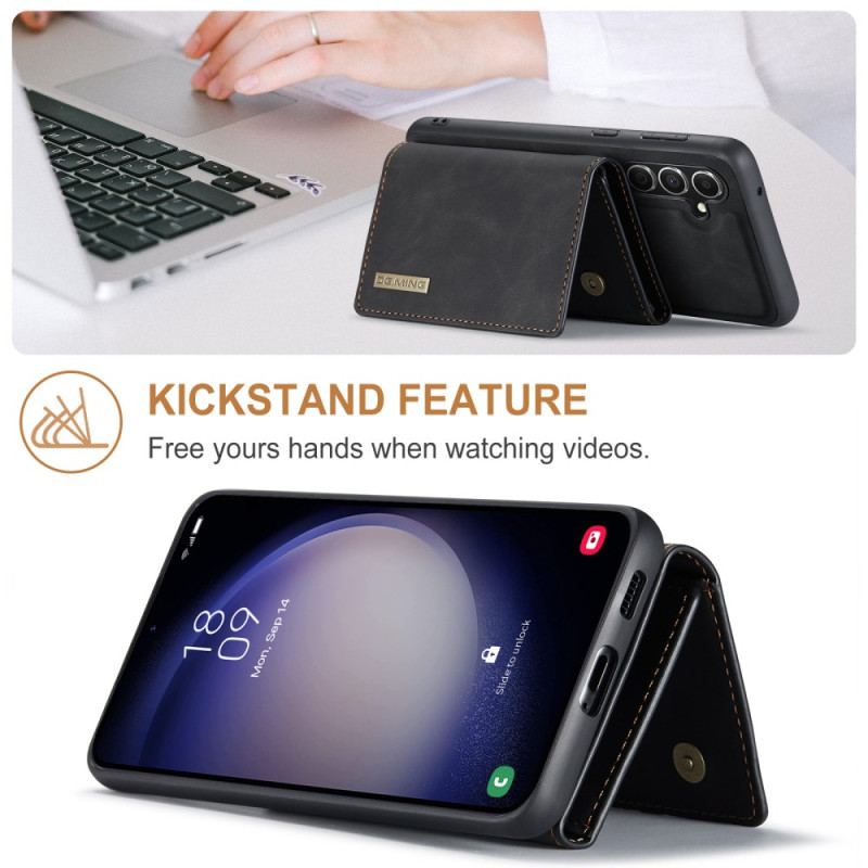 Coque Samsung Galaxy S25 5G Portefeuille Détachable DG.MING