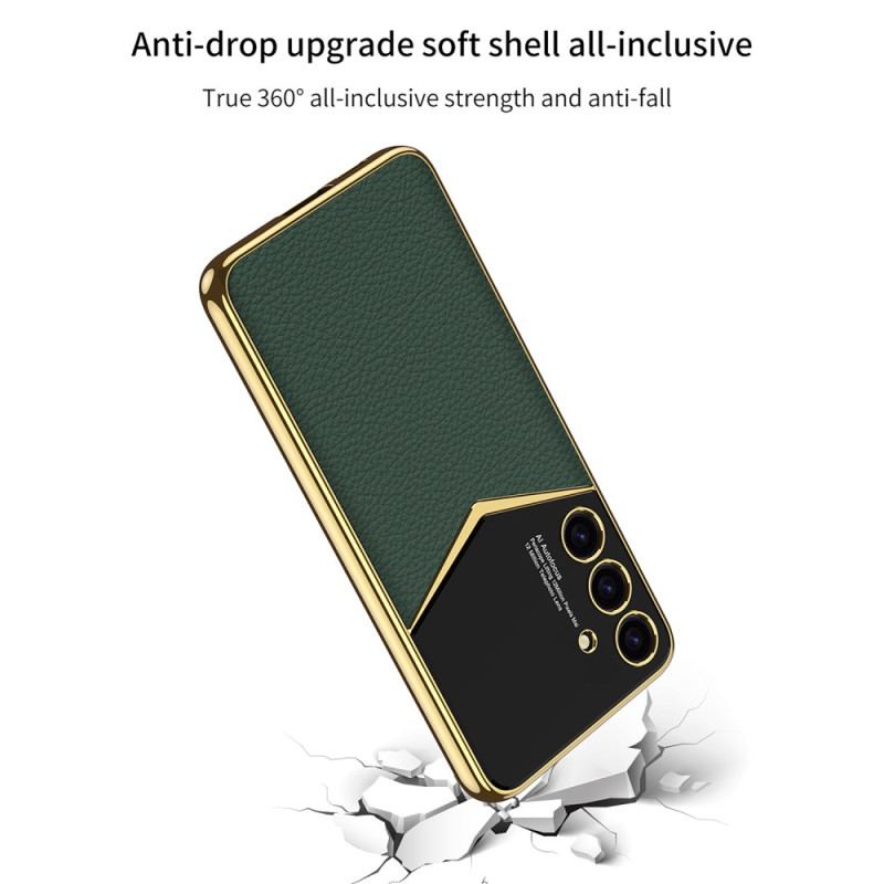 Coque Samsung Galaxy S25 5G Rebord Style Métal