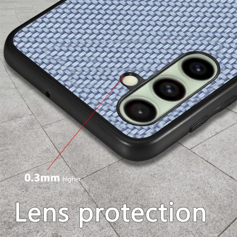 Coque Samsung Galaxy S25 5G Revêtement Fibre Carbone