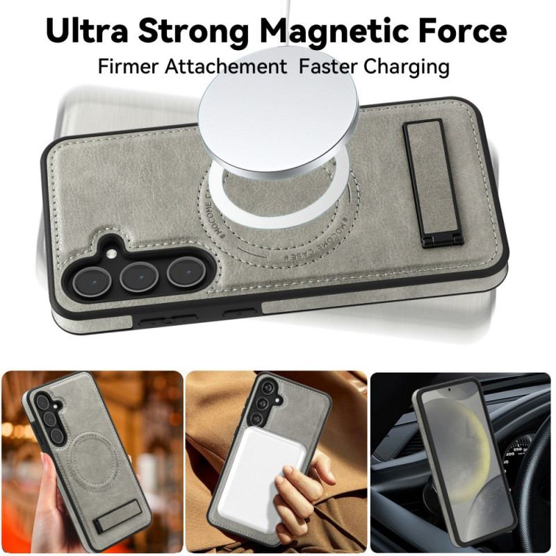 Coque Samsung Galaxy S25 5G Support Intégré et Compatibilité MagSafe