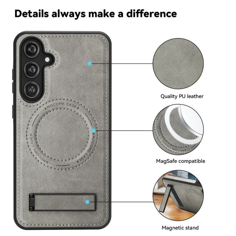 Coque Samsung Galaxy S25 5G Support Intégré et Compatibilité MagSafe